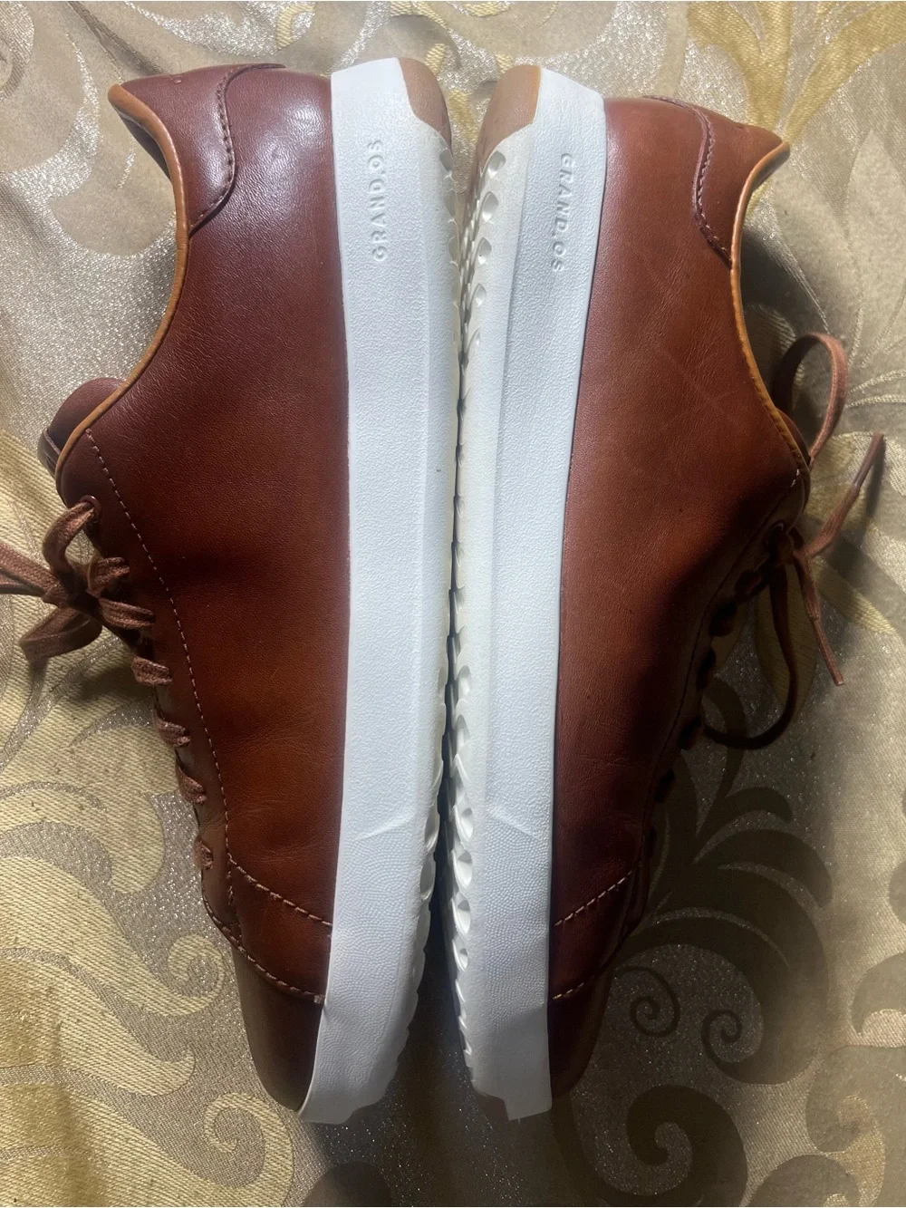 Cole Haan GRANDPRO Tennis Sneaker Woodbury Leather Mens 11 Wide 11W